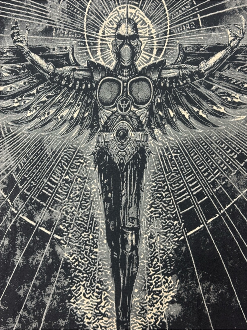 Anvil Judas Priest Angel of Retribution Double Sided Graphic Cotton T-shirt 22”